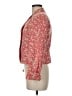 J.Crew 100% Acetate Floral Red Jacket Size 8 - photo 5
