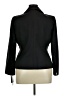 Le Suit 100% Polyester Black Blazer Size 16 Petite - photo 2