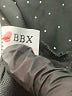 BBX Lephsnt 100% Polyester Metallic Silver Long Sleeve Top Size M - photo 7