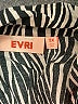 Evri 100% Rayon Animal Print Silver Short Sleeve Blouse Size 2X - photo 7