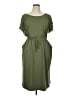 Torrid Solid Green Casual Dress Size 1X Plus (1) - photo 1
