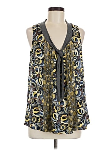 Rozae R.N. Sleeveless Silk Top (view 1)