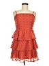 Trixxi 100% Polyester Hearts Orange Cocktail Dress Size M - photo 1