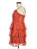 Trixxi 100% Polyester Hearts Orange Cocktail Dress Size M - photo 5