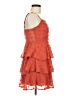 Trixxi 100% Polyester Hearts Orange Cocktail Dress Size M - photo 4