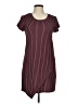 Ambar Stripes Burgundy Casual Dress Size M - photo 1
