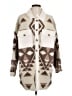 Lush Argyle Ivory Coat Size L - photo 1
