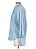 MNG Blue Long Sleeve Blouse Size 4 - photo 5