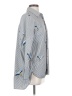 Zara Basic Print Gray Long Sleeve Button-Down Shirt Size S - photo 4