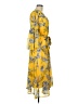 Assorted Brands Print Yellow Casual Dress Size M - photo 4