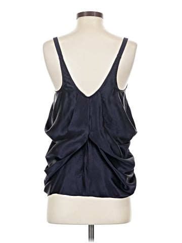 Helmut Lang Sleeveless Silk Top (view 2)