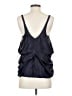 Helmut Lang 100% Silk Blue Sleeveless Silk Top Size S - photo 2