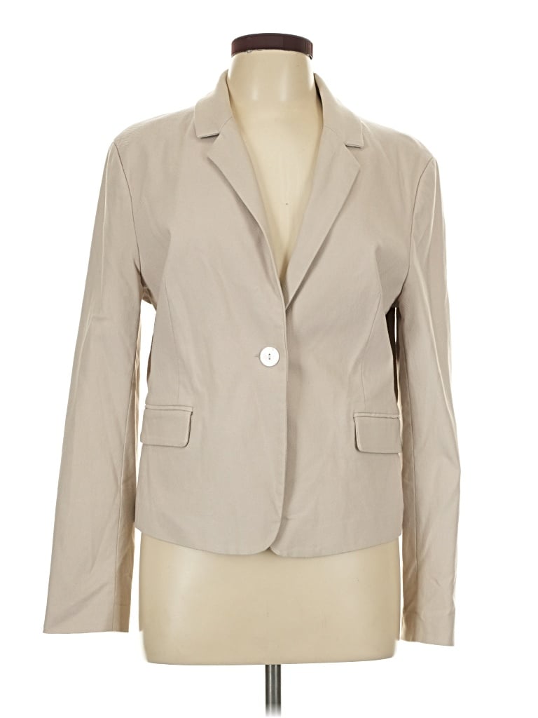 Pre-owned Jules & Leopold Blazer Jacket In Tan