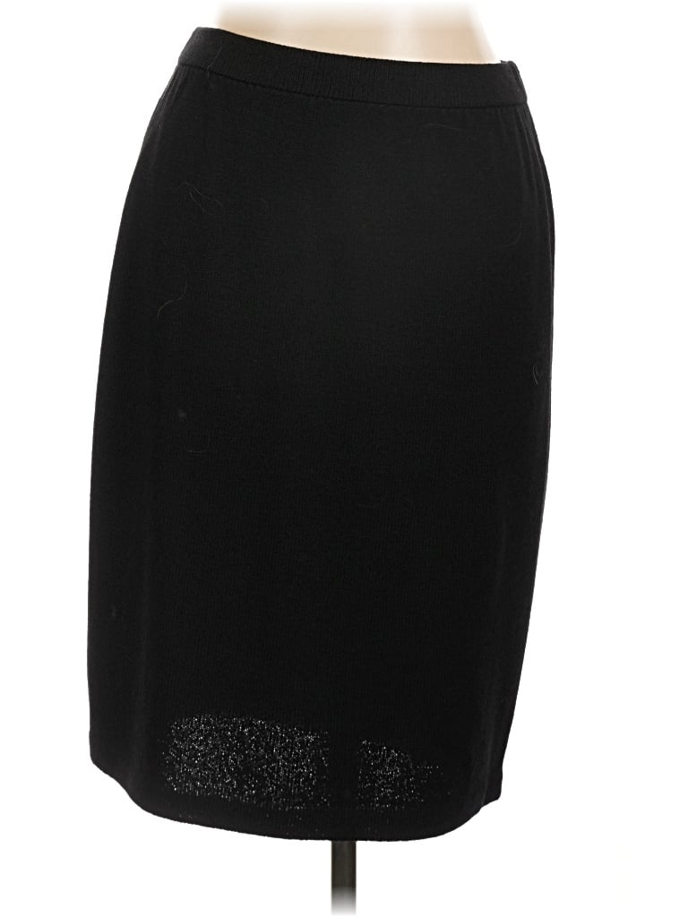 Pre-owned St. John Collection By Marie Gray Formal Skirt In Black