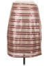 Sunday in Brooklyn Metallic Silver Formal Skirt Size M - photo 2