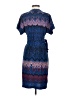 BCBGMAXAZRIA Chevron-herringbone Blue Casual Dress Size S - photo 2