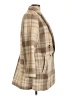 H&M Plaid Tan Coat Size 10 - photo 4