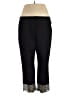 Alfani Solid Black Active Pants Size 18 - photo 1