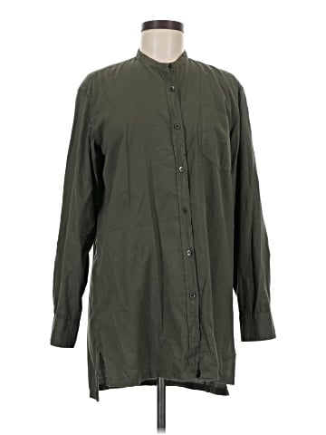 Dries Van Noten Long Sleeve Button-Down Shirt (view 1)