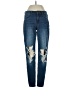 Refuge Hearts Blue Jeans Size 4 - photo 1