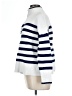 Lands' End 100% Cotton Stripes White Pullover Sweater Size L - photo 5