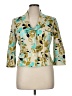 Eccoci Print Gold Blazer Size 14 - photo 1