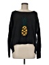 French Connection Tropical Black Pullover Sweater Size M - photo 1