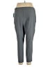 Maurices Solid Gray Active Pants Size XXL - photo 2