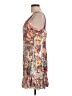 Aqua 100% Polyester Paisley Purple Cocktail Dress Size L - photo 5