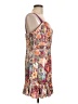 Aqua 100% Polyester Paisley Purple Cocktail Dress Size L - photo 4