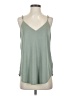 Cherish 100% Polyester Green Tank Top Size S - photo 1