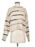 Storia 100% Polyester Stripes Ivory Pullover Sweater Size S - photo 1