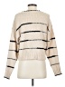 Storia 100% Polyester Stripes Ivory Pullover Sweater Size S - photo 2