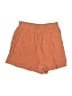 Assorted Brands Solid Orange Shorts Size S - photo 1