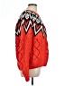 Lucky Brand Fair Isle Orange Red Pullover Sweater Size L - photo 4
