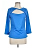 Boston Proper Blue 3/4 Sleeve Top Size L - photo 1