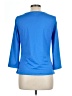 Boston Proper Blue 3/4 Sleeve Top Size L - photo 2