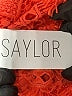 Saylor 100% Polyester Orange Tank Top Size M - photo 9