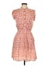 Speed Control 100% Polyester Hearts Orange Casual Dress Size L - photo 1