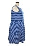 Talbots Stripes Blue Casual Dress Size 2X - photo 4