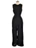Universal Thread 100% Cotton Solid Black Jumpsuit Size S - photo 2
