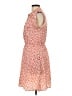 Speed Control 100% Polyester Hearts Orange Casual Dress Size L - photo 5