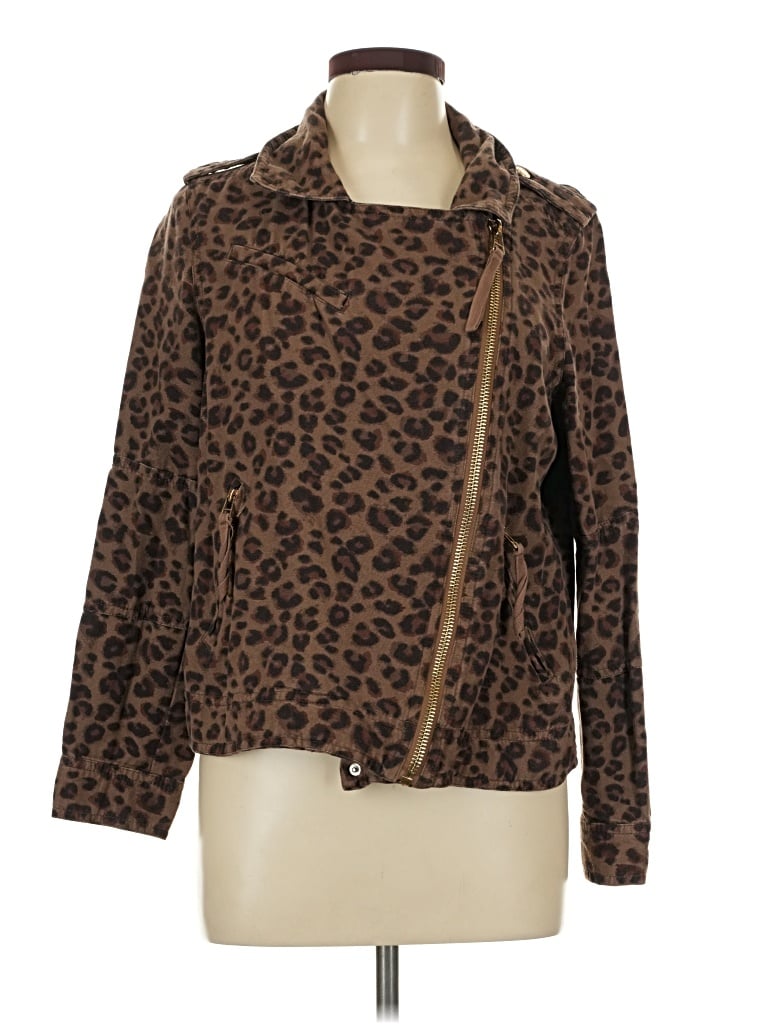 Pre-owned Kensie Jacket In Brown