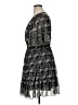 Max Studio 100% Polyester Paisley Black Cocktail Dress Size XL - photo 5