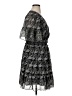 Max Studio 100% Polyester Paisley Black Cocktail Dress Size XL - photo 4