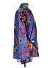 Denimland Print Blue Long Sleeve Blouse Size L - photo 4