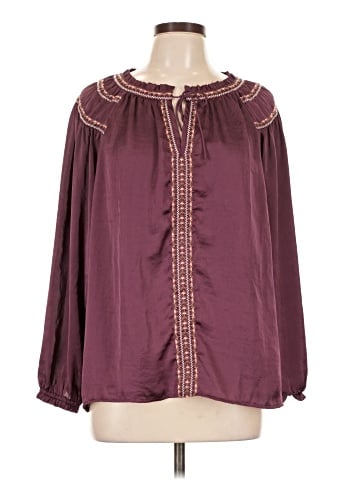 Lucky Brand Long Sleeve Blouse (view 1)