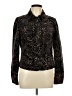 Tribal 100% Cotton Animal Print Brown Jacket Size 10 - photo 1