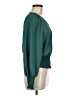 Shein 100% Polyester Green Long Sleeve Blouse Size 6 - photo 4