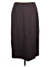 Stylus Solid Brown Casual Skirt Size L - photo 1